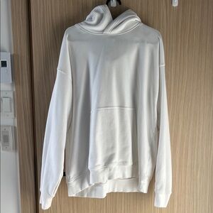 TNA AiryAF Fleece White Hoodie Sweater